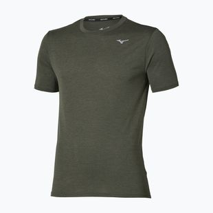 Men's running shirt Mizuno Core Run Short Sleeve Tee forest night
