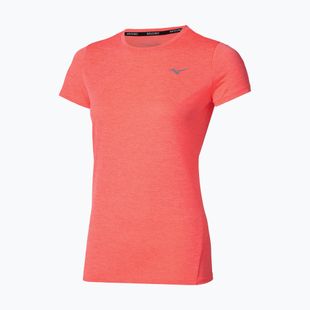 Women's running shirt Mizuno Core Impulse Short Sleeve Tee desert flower