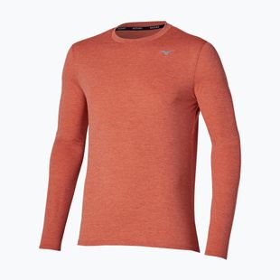 Men's running longsleeve Mizuno Core Impulse Long Sleeve Tee ginger