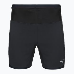 Men's running shorts Mizuno Multi Pocket 2In1 black