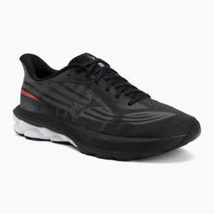 Men's running shoes Mizuno Wave Skyrise 7 black/iron gate/tomato puree