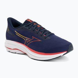 Men's running shoes Mizuno Wave Ultima 17 beacon blue/tomato puree/artisan's gold