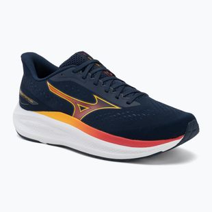 Men's running shoes Mizuno Fortrush dress blues/Artisan's gold/tomato puree