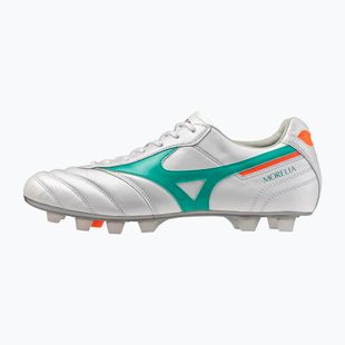 Football boots Mizuno Morelia II Japan FG white/arcadia/lava orange