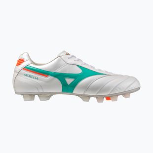 Football boots Mizuno Morelia II Elite FG white/arcadia/lava orange
