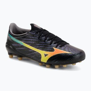 Football boots Mizuno Alpha III Japan AG black/lava orange/evening primrose