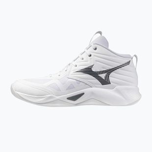 Volleyball shoes Mizuno Wave Momentum Pro Mid white/metallic gray/black