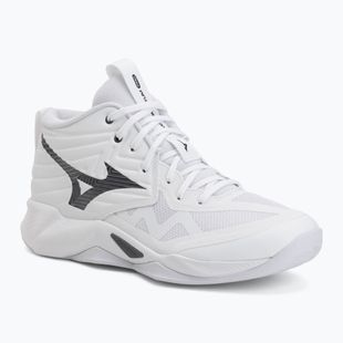 Volleyball shoes Mizuno Wave Momentum Pro Mid white/metallic gray/black