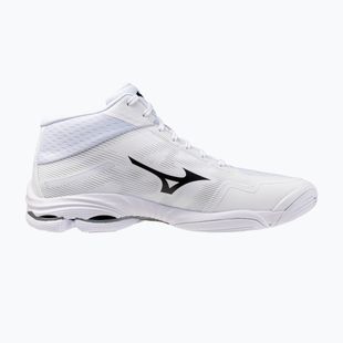 Volleyball shoes Mizuno Wave Lightning Pro Mid white/black/ultimate gray
