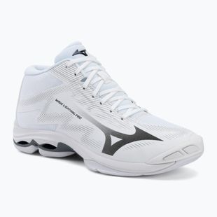 Volleyball shoes Mizuno Wave Lightning Pro Mid white/black/ultimate gray