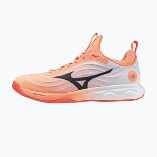 Volleyball shoes Mizuno Wave Luminous Elite flamingo coral/carbon/white