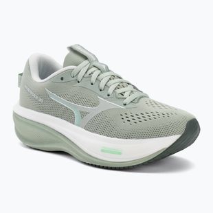 Women's running shoes Mizuno Wave Rider 30 balsam green/mentholated/white