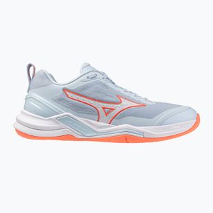 Women's handball shoes Mizuno Wave Stealth Elite blue finch/white