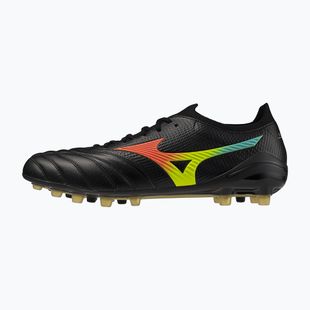 Football boots Mizuno Morelia Neo V β Japan AG black/lava orange/arcadia