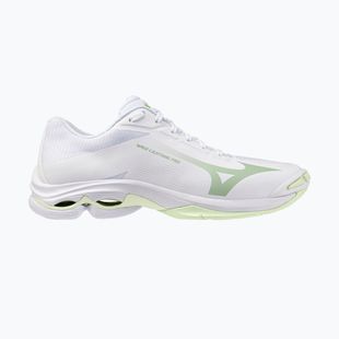 Women's volleyball shoes Mizuno Wave Lightning Pro white/aqua gray/ambrosia