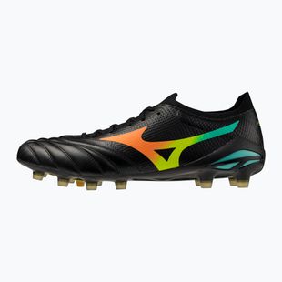 Football boots Mizuno Morelia Neo V β Elite FG black/lava orange/arcadia