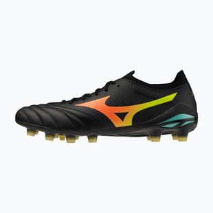 Football boots Mizuno Morelia Neo V β Pro FG black/lava orange/arcadia