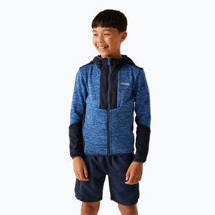 Children's fleece hoodie REGATTA Dissolver X olympian blue/navy