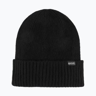Women's winter hat REGATTA Ribbed Basic black