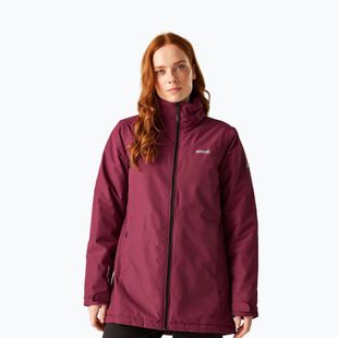 Women's rain jacket Regatta Tamlin dark pimento