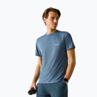 Men's T-shirt REGATTA Mindoi Anti Insect china blue
