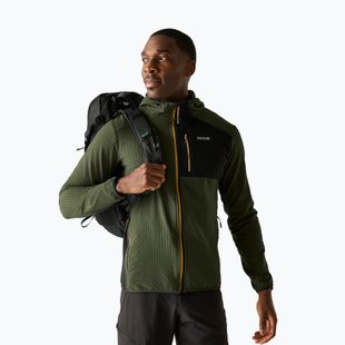 Men's fleece sweatshirt REGATTA Alven dark khaki/black