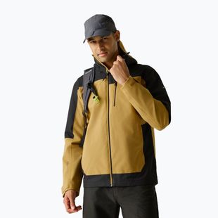 Men's waterproof jacket REGATTA Highton Stretch IV wood brown/black