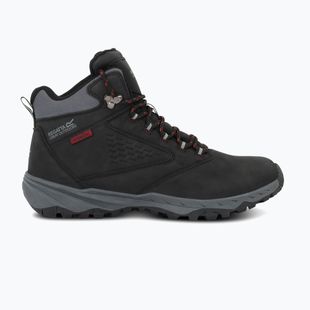 Men's trekking boots REGATTA Amble Boot Waterproof black/riored