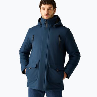 Men's rain jacket REGATTA Marron navy