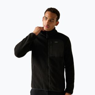 Men's fleece sweatshirt REGATTA Frankie Borg black/black
