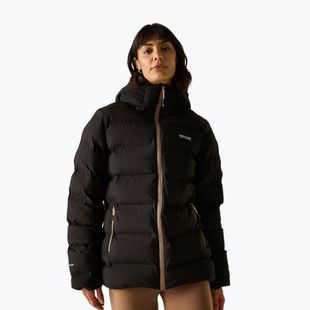 Women's insulated jacket REGATTA Altoro Thermal black/mocha