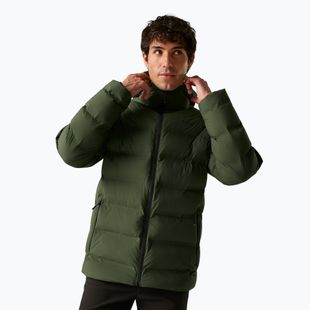 Men's insulated jacket REGATTA Altoro Thermal dark khaki/sunset