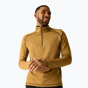 Men's fleece sweatshirt REGATTA Yonder II wood brown