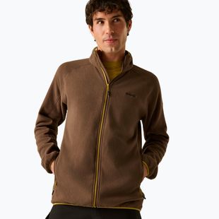Men's fleece sweatshirt Regatta Hadfield ground coffee