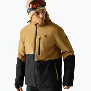 Men's ski jacket Dare2B Halfpipe IV Jacket wood brown/black