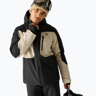 Men's ski jacket Dare2B Eagle IV Jacket black/white pepper