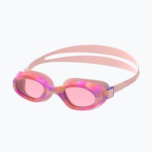 Children's swim goggles Speedo Futura Hydrospex Printed Jr pink lemonade chilly dye/vermillion