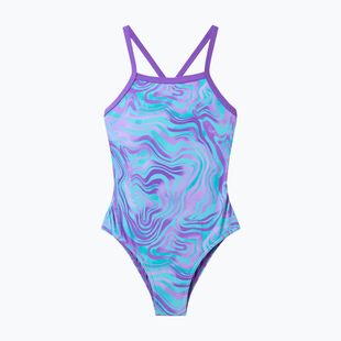 Children's one-piece swimsuit Speedo Print Thinstrap pace purple