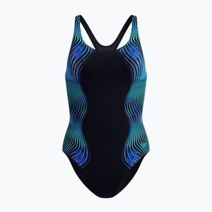 Ladies' one-piece swimsuit Speedo Print Medalist anthracite