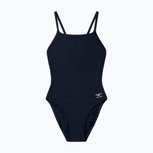 Ladies' one-piece swimsuit Speedo Solid Endurancex Strappy Back team black