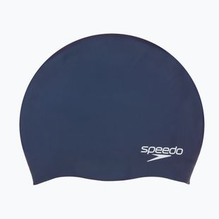 Swim cap Speedo Plain Moulded Silicone dusk purple