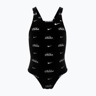 Children's one-piece swimsuit Nike Hydrastrong Multi Pr jet black