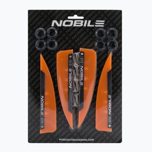 Nobile 15 Fin G10 kiteboard fins (4 pcs.) orange NBL-F15-G10