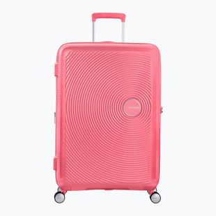 Cabin suitcase American Tourister Soundbox 77 110 l sun kissed coral