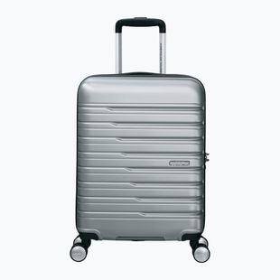 Travel suitcase American Tourister Flashline Spinner 34 l sky silver