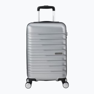 Cabin suitcase American Tourister Flashline Spinner 55 34 l sky silver