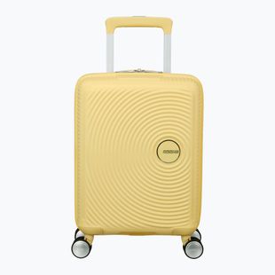 American Tourister Soundbox Mini 22 l travel case pastel yellow