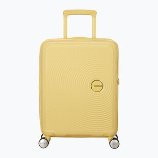American Tourister Soundbox 41 l pastel yellow travel case