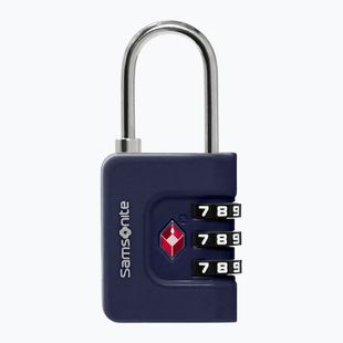 Padlock Samsonite Combiblock 3 Dial TSA midnight blue
