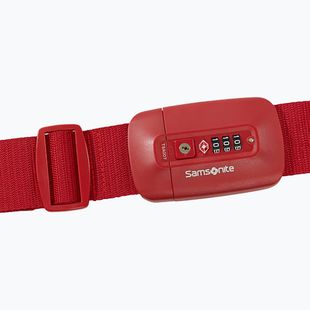 Luggage compression strap Samsonite Revolution red